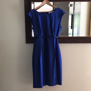 Calvin Klein blue elegant dress